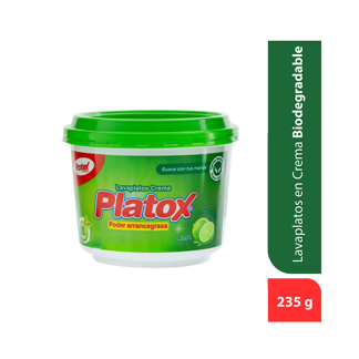 Lavaplatos Crema Platox Frotex Biodegradable x235gr