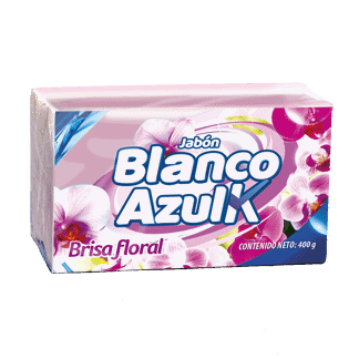 Jabón Blanco AzulK Brisa floral x400gr