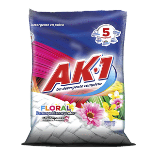 Detergente Ak-1 Floral x450gr