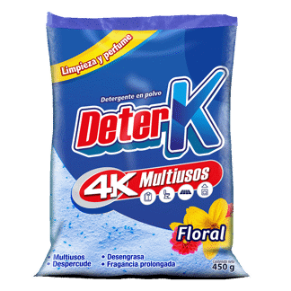 Detergente Deterk 4K Floral x450gr