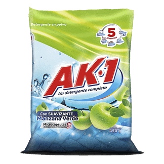 Detergente Ak-1 Manzana x450gr