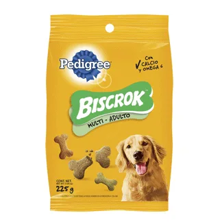 Snack Para Perro Pedigree Biscrok Multi Adulto x225gr