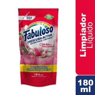 Limpiador Fabuloso Floral Doypack x180ml