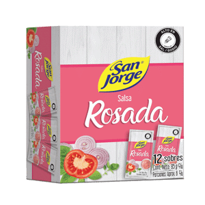 Salsa Rosada San Jorge Sachet x12 Salsas x85gr