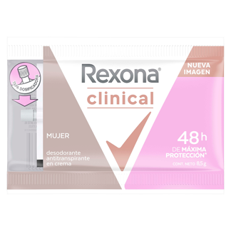 Desodorante Rexona Clinical Classic Mujer Sachet x20Un x8.5gr