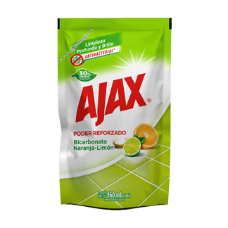 Limpiador Ajax Naranja Limón x160ml