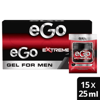 Gel Ego Extreme Max Sachet x15Un x25ml