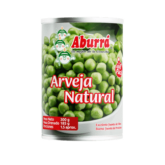 Arveja Al Natural Aburrá x300gr