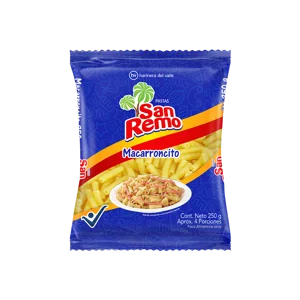 Pasta San Remo Macarroncito x250gr