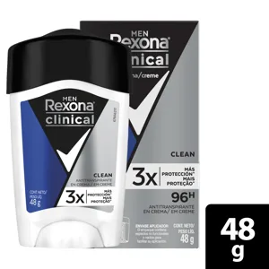 Desodorante Rexona Clinical Clean x48gr