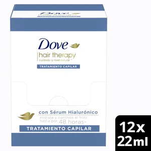 Crema Para Peinar Dove Trat Therapy Hidratación+Hialuronico x12Un x22ml