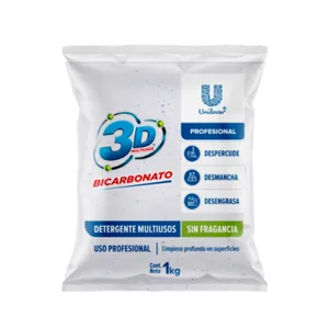 Detergente En Polvo 3D Multiusos x1kg