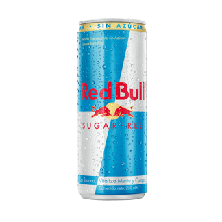 Bebida Energizante Red Bull Sin Azucarx250ml