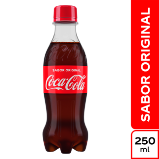 Gaseosa Coca-Cola Botella Pet x250ml