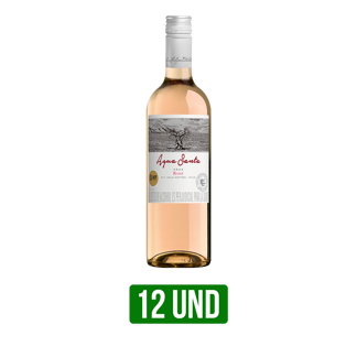 12Un Vino Agua Santa Rose Classic x750ml