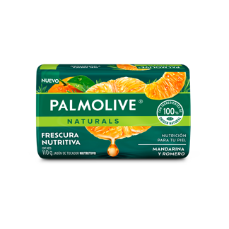 Jabón Palmolive Naturals Mandarina y Romero x110gr