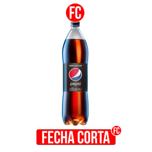 Gasesosa Pepsi Cero Pet x12Un x1500ml