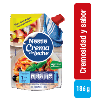 Crema De Leche Nestle Doy Pack x186gr