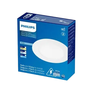 Panel Led Philips 6W 4`` Empotrable Luz Blanca