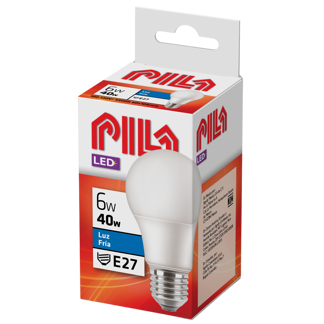 Bombillo Led Pila 6W Luz Blanca