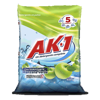 Detergente Ak-1 Manzana x450gr
