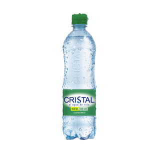 Agua Cristal Con Gas Pet  x600ml