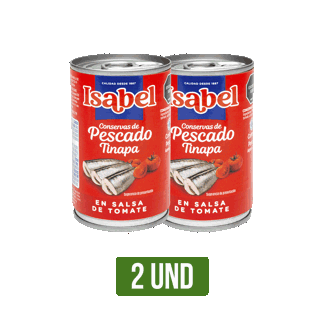2Un Tinapa en Conserva Isabel x156gr Salsa De Tomate