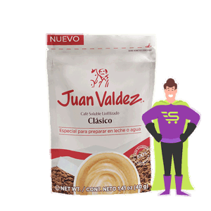 Café Juan Valdez Liofilizado Clásico Doypack x40gr