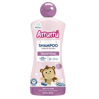 Shampoo Arrurrú Cabellos Oscuros x400ml