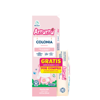 Oferta (Colonia Arrurrú Original x120ml + Jabon En Barra Avena x110gr)Rosado