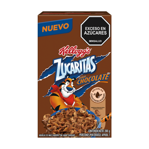 Cereal Kellogg Zucaritas Sabor Chocolate x200gr