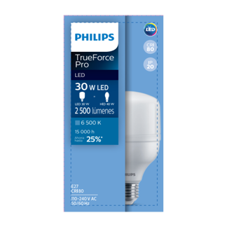 Bombillo Philips True Force Pro Led 30W Luz Blanca