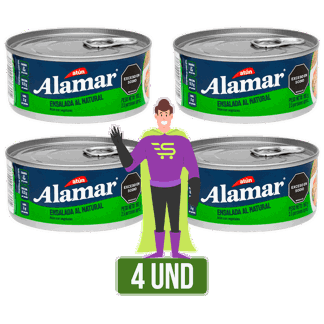 4Un Ensalada de Atún Alamar x160gr Corriente