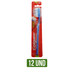 12Un Cepillo Dental Colgate Doble Acción x120Un x1 Cepillo