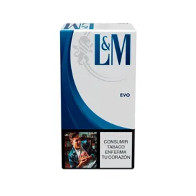 Cigarrillo L&M Blue Evo 100s Box x20 Cigarrillos