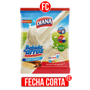 Bebida De Arroz Diana x12Un x46gr c/u