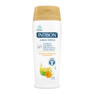 Jabón Íntimo Intibon Vinagre Manzana Y Canendula x120gr