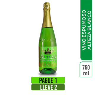 Pague 1 Lleve 2 Vino Alteza Blanco  x750ml