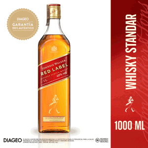 Whisky Johnnie Walker Red Label 12un x1000ml