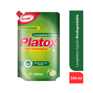 Lavaplatos Platox Líquido Frotex Doypack x500ml