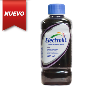 Suero Rehidratante Electrolit Uva  x625ml