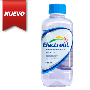 Suero Rehidratante Electrolit Mora Azul  x625ml