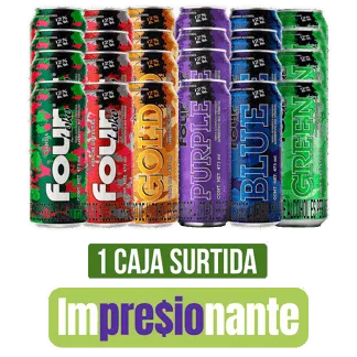 1Caja Four Loko Surtido x24Und x473ml