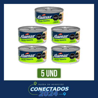 5Un Ensalada de Atún Alamar Primavera x160gr