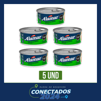 5Un Ensalada de Atún Alamar Corriente x160gr