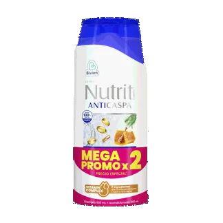 Oferta (Shampoo Nutrit Control Caspa x600ml + Acondicionador x550ml)Precio Especial