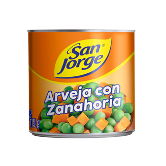 Enlatado Arveja Zanahoria San Jorge x180gr