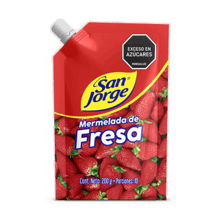 Mermelada San Jorge Fresa Doy Pack x200gr