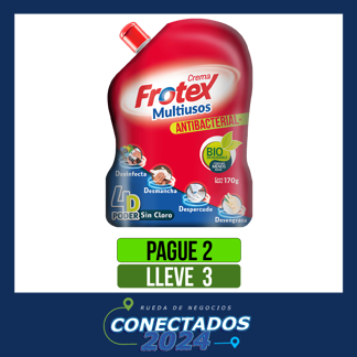 Pague 2 lleve 3 Crema Multiusos Frotex Doypack  x170gr