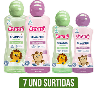 7Un Surtido Shampoo Arrurrú x220ml o Shampoo Arrurrú x120ml